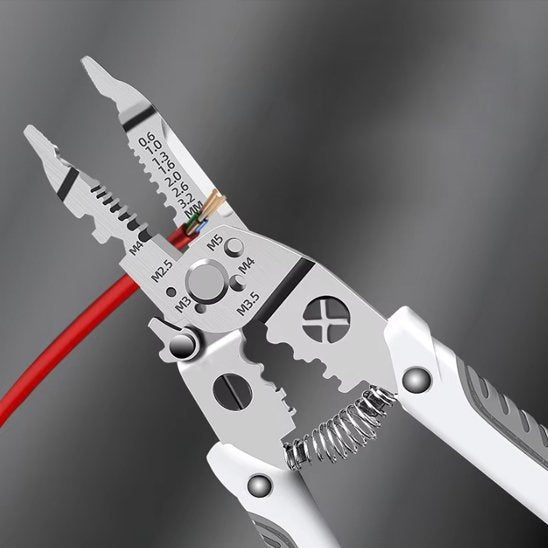 Pince a denuder multifonction pour couper, serrer , dénuder les fils