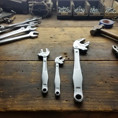 Clé à griffe​ lot de 3