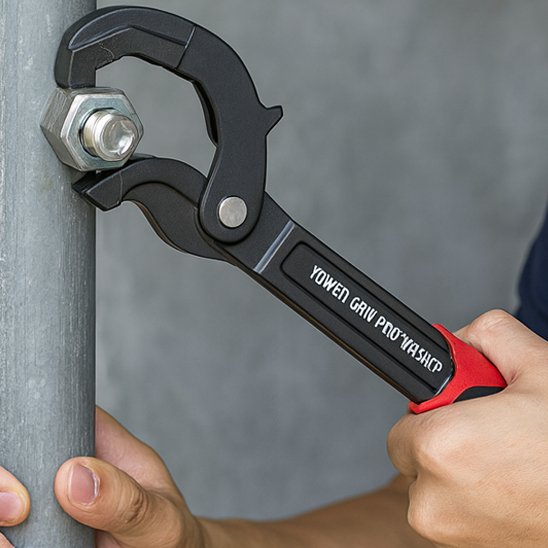 Clé à griffe de couleur noire 