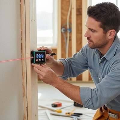Inclinomètre equipé d'un laser de visée