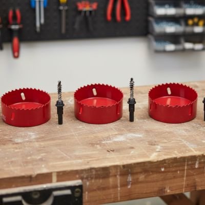 Scie cloche couleur rouge 