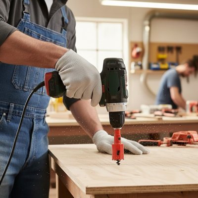 Scie cloche fait dans du bois 