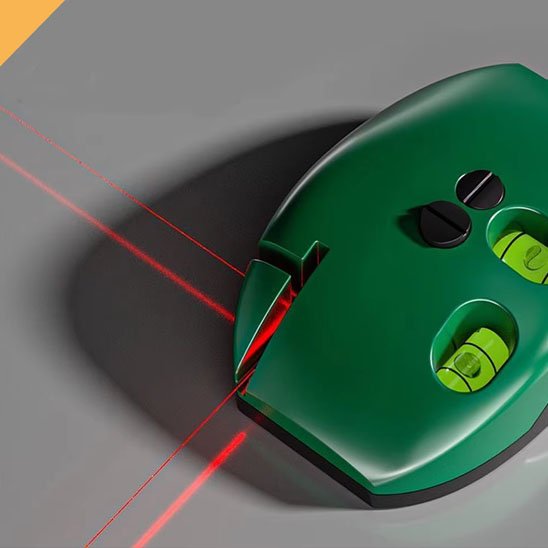 Laser niveau visibilité optimale grâce  laser rouge puissant