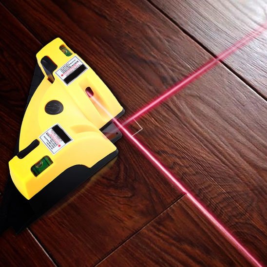 Niveau laser bulle intégré