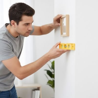  niveau à bulle prise niveau d'un cadre 