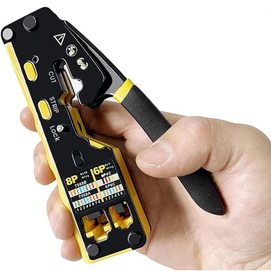 Pince a sertir petite maniable professionnelle