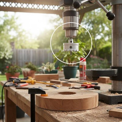 scie cloche metal coupe métal proprement